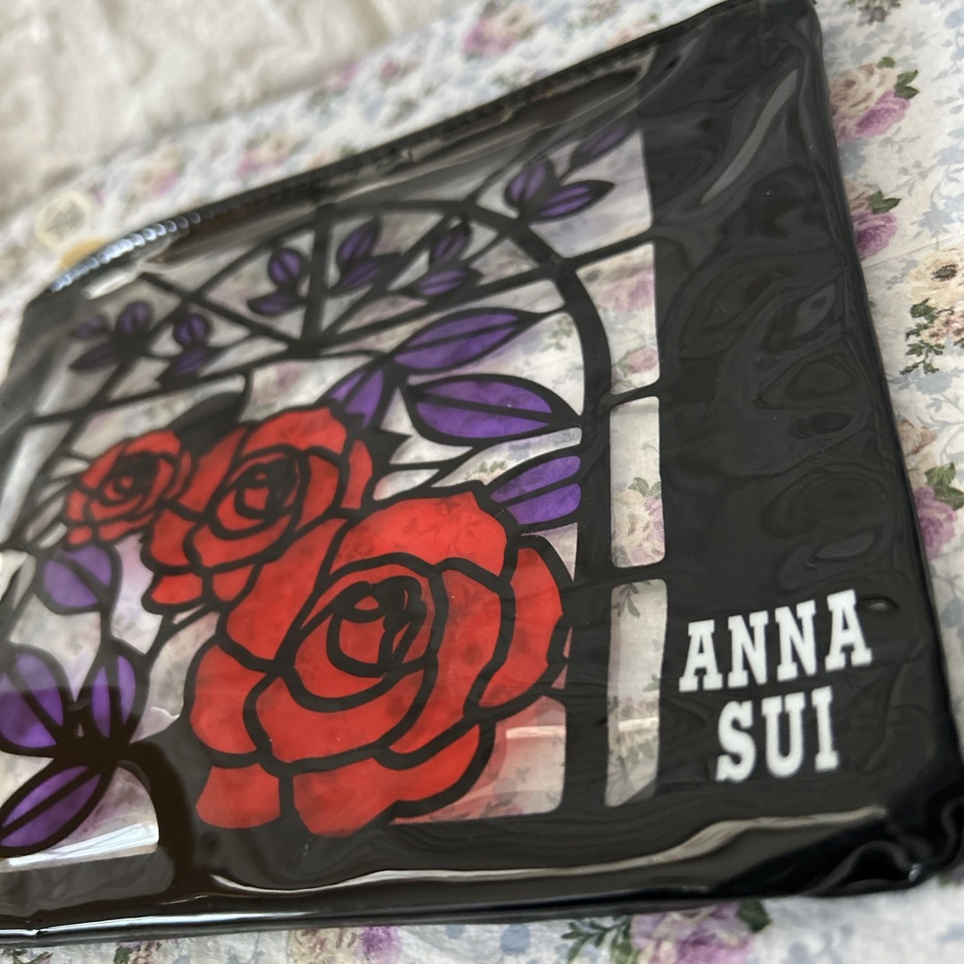ANNA SUI(アナスイ)のANNA SUI☆ビニールポーチ レディースのファッション小物(ポーチ)の商品写真
