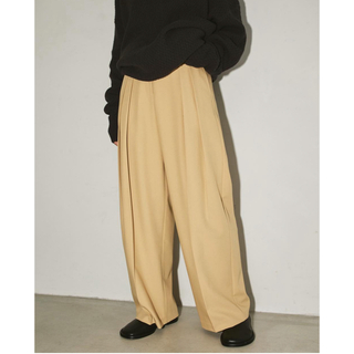 TODAYFUL・Wide Twill Trousers