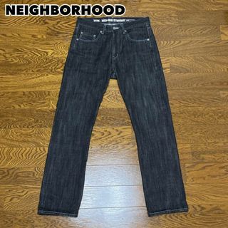 NEIGHBORHOOD ネイバーフッド ブラックデニム ジーンズ 赤耳