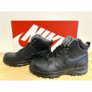 ナイキ(NIKE)のNIKE マノアレザー SE 26.5㎝ 新品 ブラック/ガンスモーク/ブラック(スニーカー)