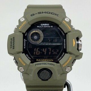 ジーショック(G-SHOCK)のG-SHOCK ジーショック CASIO カシオ 腕時計 GW-9400-3 RANGEMAN レンジマン 電波ソーラー カーキ デジタル(腕時計(デジタル))