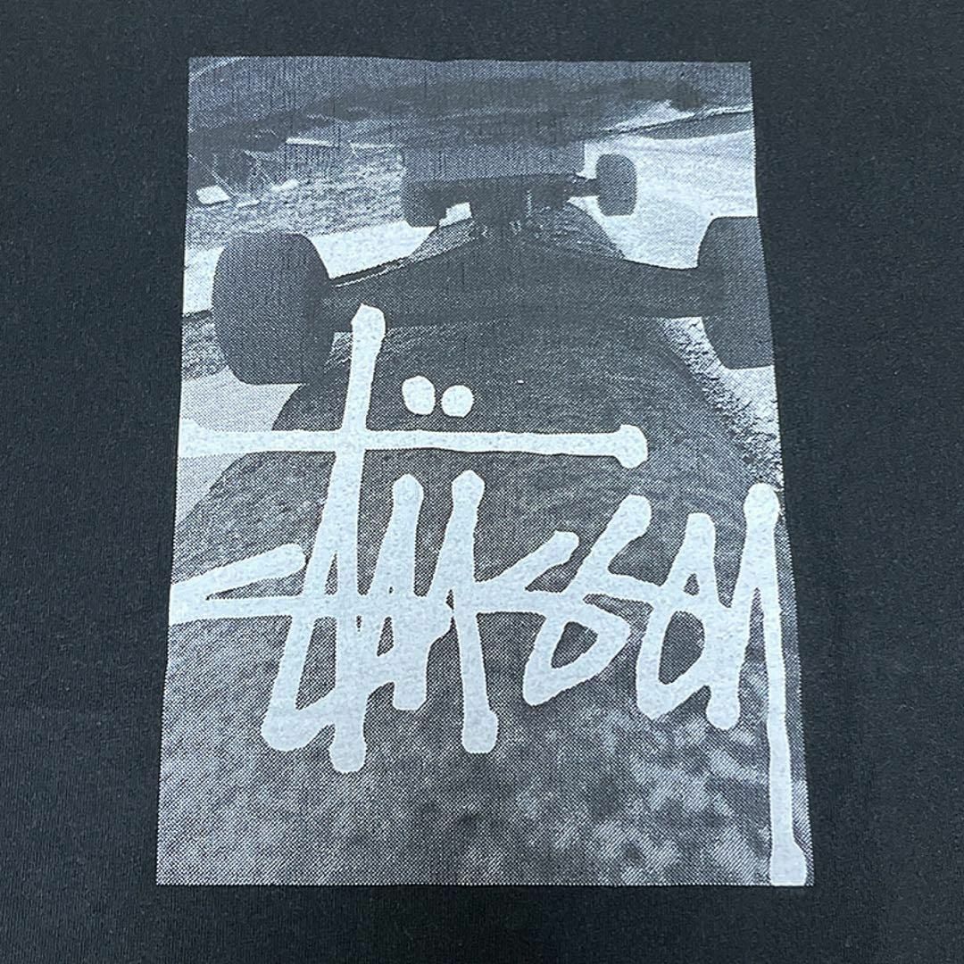 STUSSY(ステューシー)のSTUSSY ステューシー Tシャツ 半袖 ブラック フォト スケボー メンズのトップス(Tシャツ/カットソー(半袖/袖なし))の商品写真