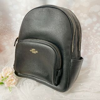 COACH - 【24時間以内発送】COACH リュック ブラック 黒 コーチ 大人気 レザー