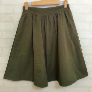 ナチュラルクチュール(natural couture)のリバーシブルスカート(ひざ丈スカート)