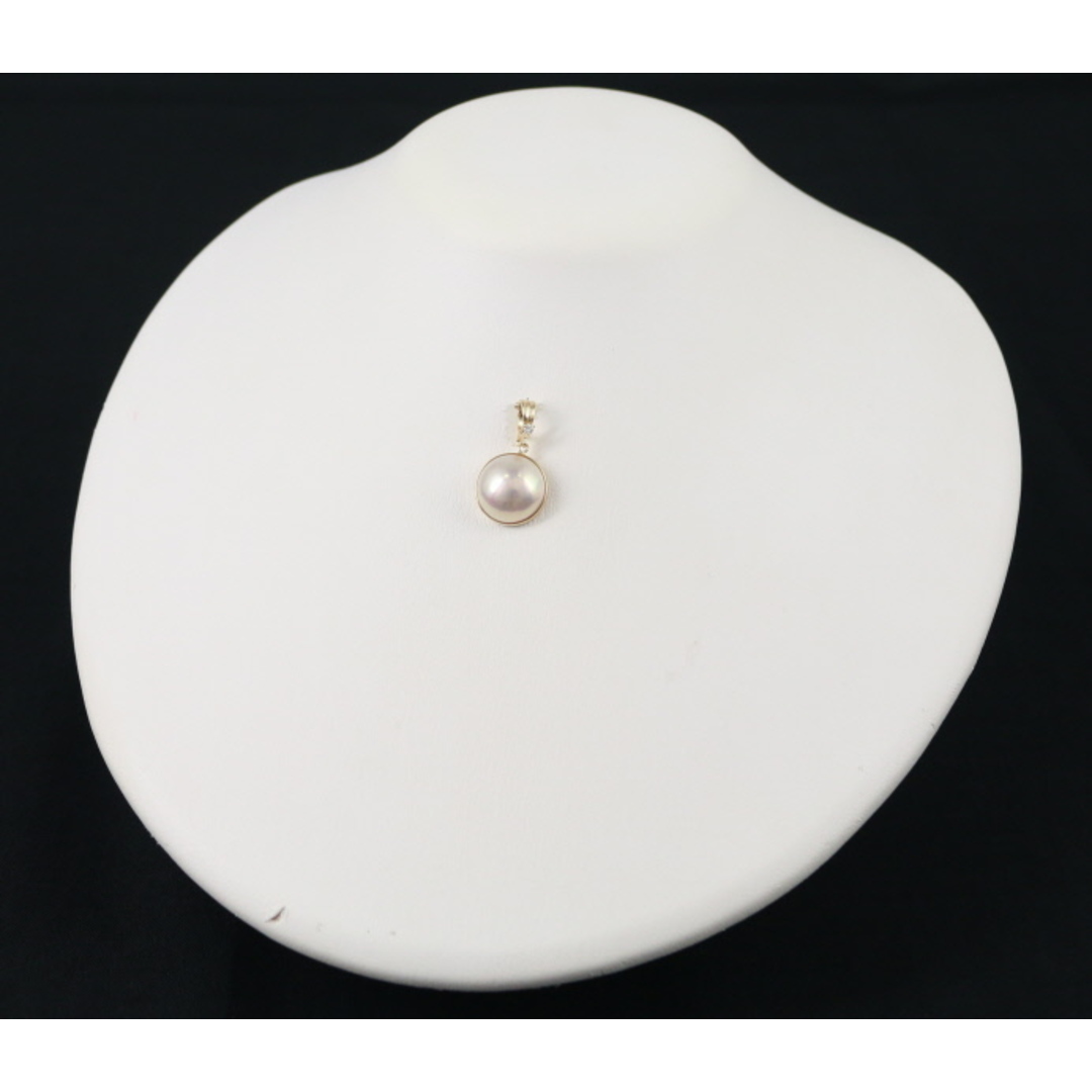 TASAKI(タサキ)のタサキ ペンダントトップ パール 真珠  13.0mm ダイヤ K18YG  レディースのアクセサリー(その他)の商品写真