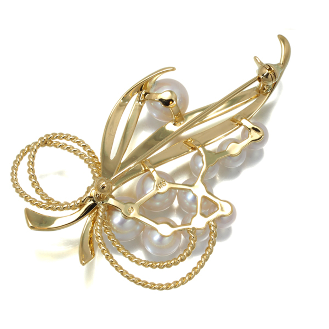 MIKIMOTO - ミキモト ブローチ アコヤパール 真珠 4.8-7.3mm MIKIMOTO - ミキモト ブローチ アコヤパール 真珠 4.8-7.3mm