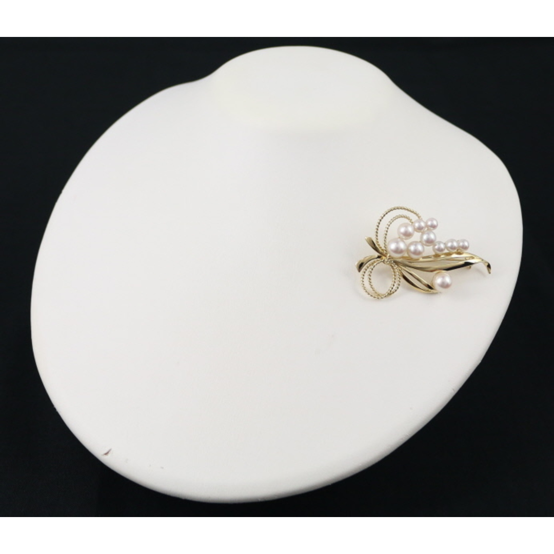 MIKIMOTO - ミキモト ブローチ アコヤパール 真珠 4.8-7.3mm MIKIMOTO - ミキモト ブローチ アコヤパール 真珠 4.8-7.3mm