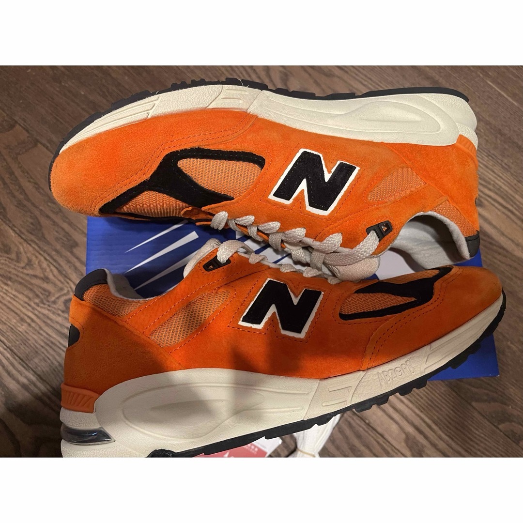 New Balance 990V2 Marigold 27.5 メンズの靴/シューズ(スニーカー)の商品写真