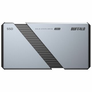 バッファロー　SSD-PE2.0U4-SA [シルバー](PC周辺機器)