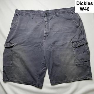 ディッキーズ(Dickies)のディッキーズw46ショートパンツハーフパンツカーゴパンツ灰色グレー半ズボン古着(ショートパンツ)