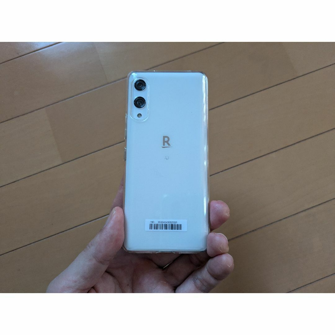 楽天ハンド　rakuten hand　本体　白 スマホ/家電/カメラのスマートフォン/携帯電話(スマートフォン本体)の商品写真