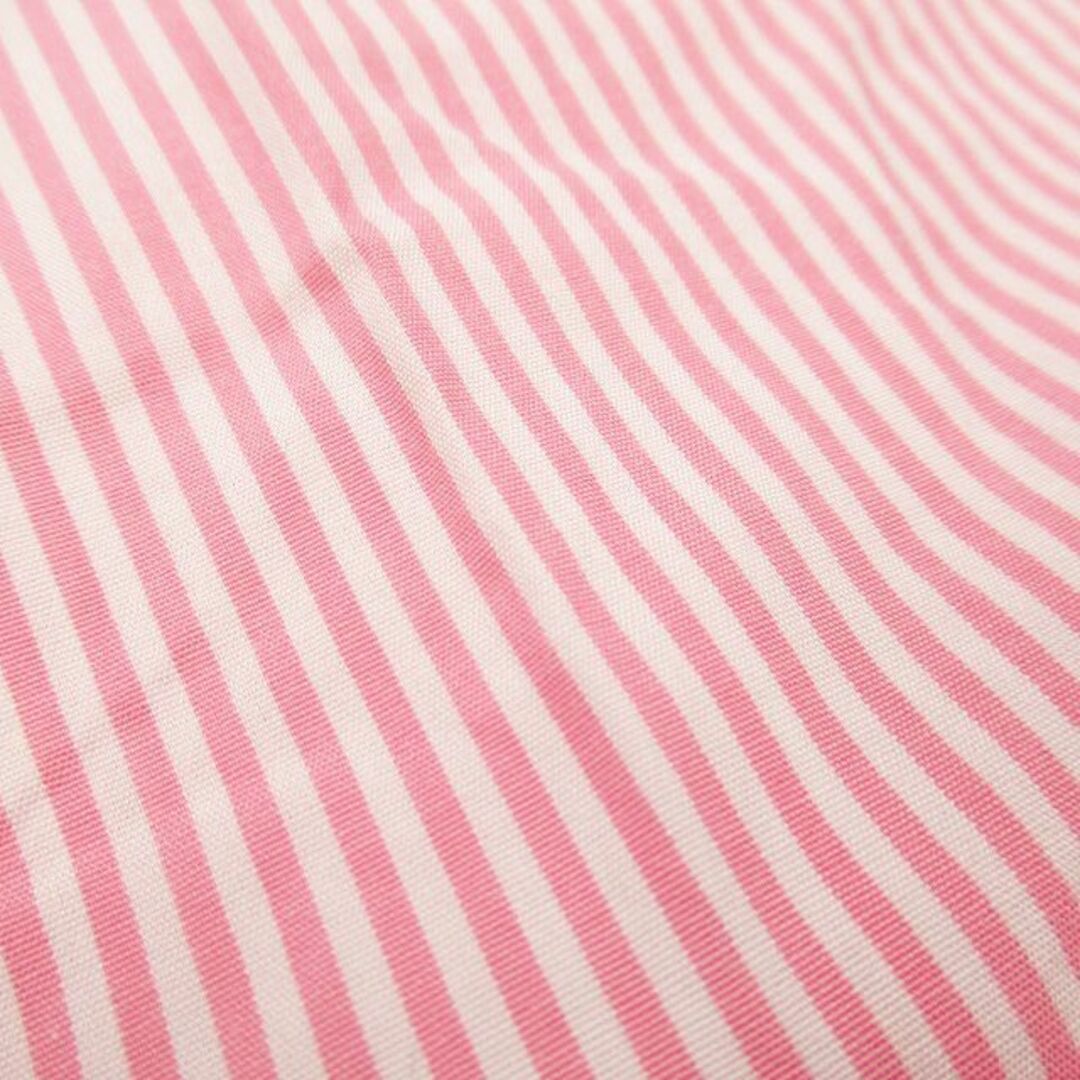 SHIPS(シップス)のシップス SHIPS ストライプ柄 シャツ 長袖 花柄 L ピンク メンズ メンズのトップス(シャツ)の商品写真