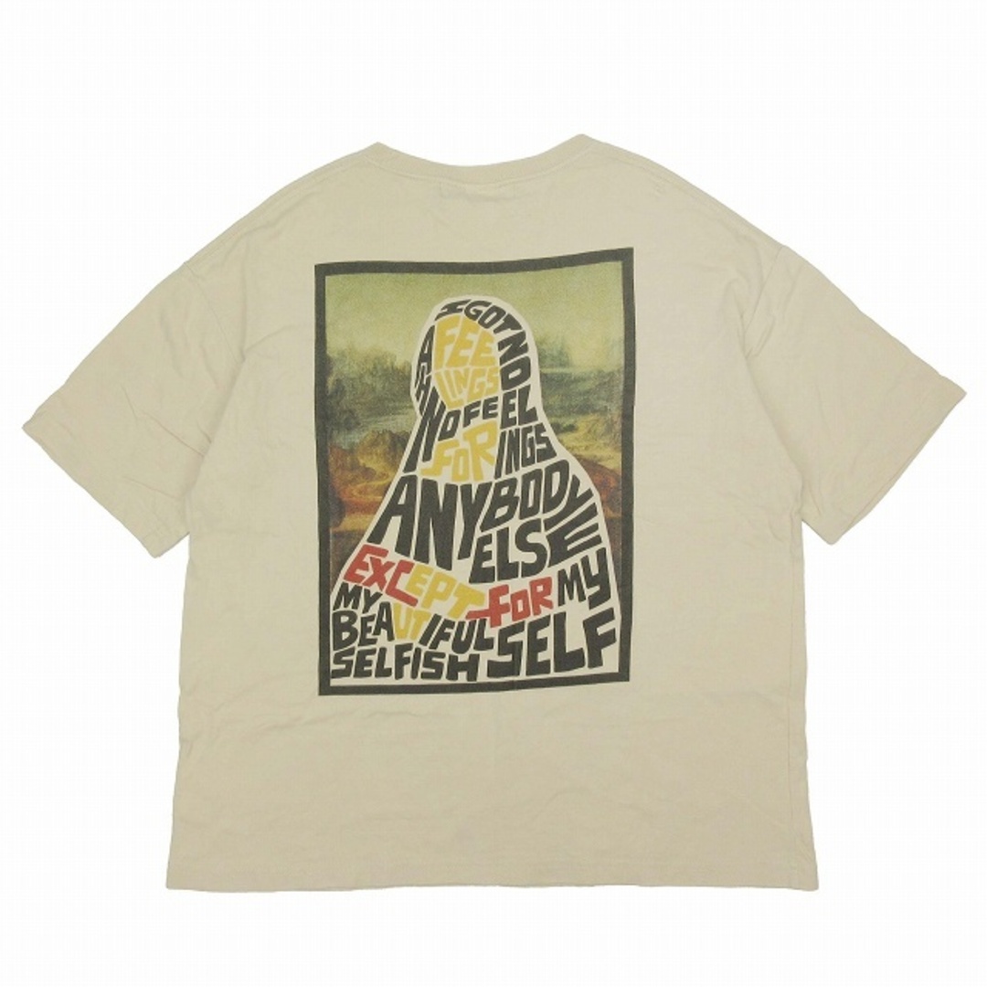 Cambio(カンビオ)のカンビオ CAMBIO モナリザ プリント Tシャツ 半袖 M メンズのトップス(Tシャツ/カットソー(半袖/袖なし))の商品写真