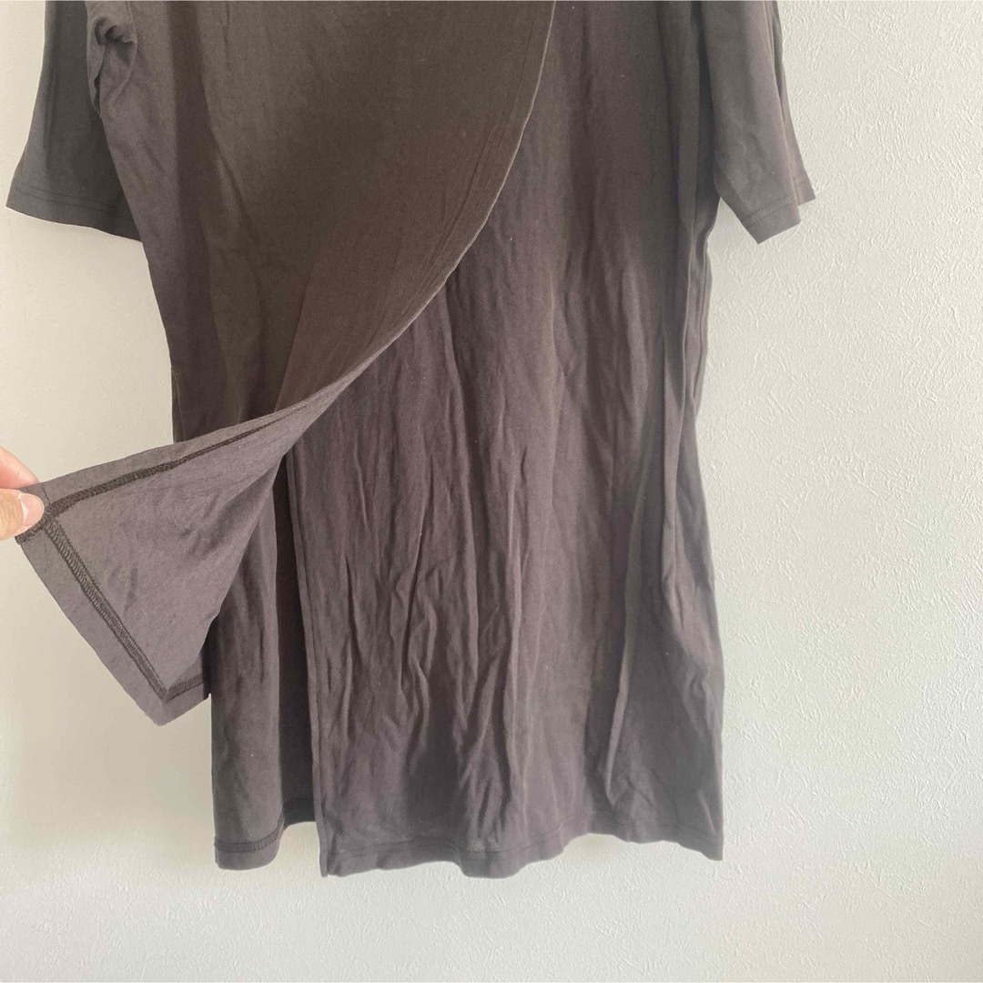 レディース 五分丈チュニック レディースのトップス(Tシャツ(長袖/七分))の商品写真