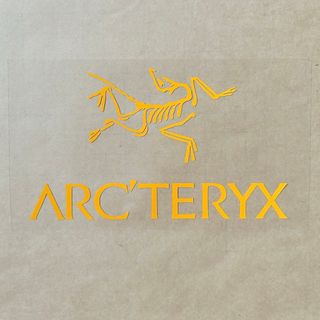 アークテリクス(ARC'TERYX)の◆13㎝◆ARC'TERYX アークテリクス ステッカー◆ゴールデンイエロー◆(その他)