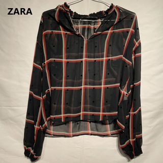 ZARA - ZARA シースルーブラウス