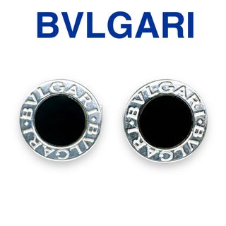 ブルガリ(BVLGARI)のブルガリ  カフス シルバー 925 オニキス ブルガリブルガリ ブラック(カフリンクス)