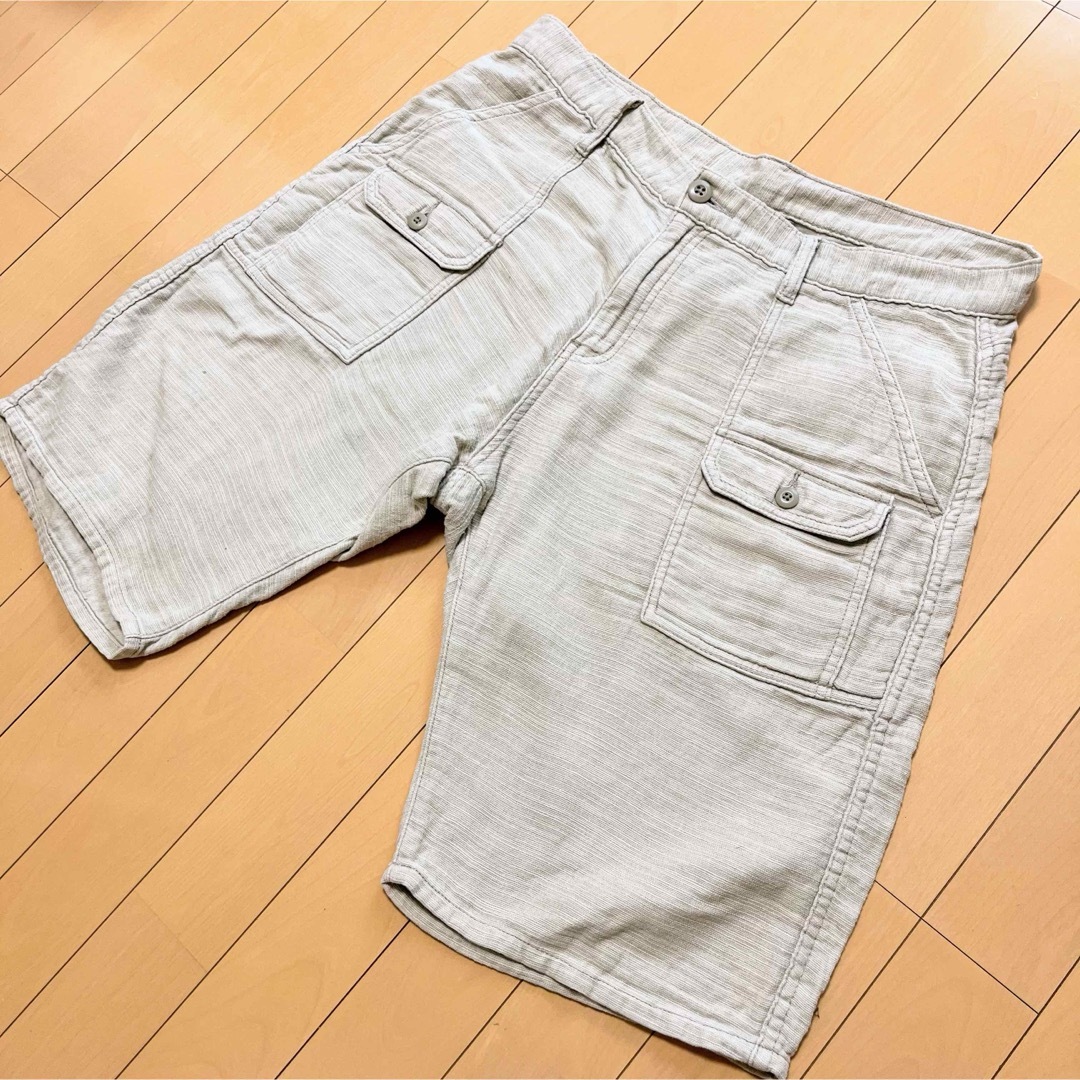 GU(ジーユー)のGU ジーユー ハーフパンツ ショートパンツ メンズ メンズのパンツ(ショートパンツ)の商品写真
