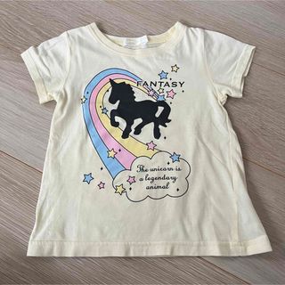 シマムラ(しまむら)の95センチ　ユニコーン　半袖Tシャツ(Tシャツ/カットソー)