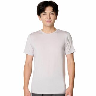 [Beisia] インナーシャツ WARMMOIST +４℃ 半袖 丸首 肌着 (その他)