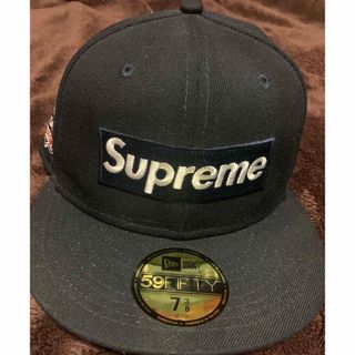 シュプリーム(Supreme)のsupreme new era box logo 7 3/8  2点セット(キャップ)