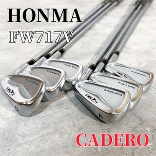 ホンマゴルフ(本間ゴルフ)のZ181 HONMA FW717V TOUR WORLD アイアンセット 6本(クラブ)