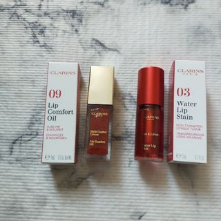 クラランス(CLARINS)のクラランス　リップコンフォートオイル＆ウォーターリップステイン(リップグロス)