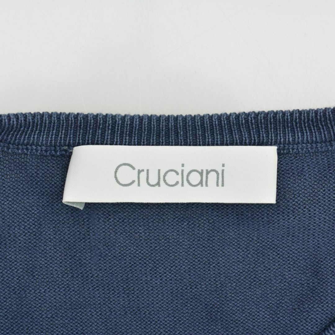 Cruciani(クルチアーニ)の【Cruciani】CU285.GG01 コットン長袖ニットセーター メンズのトップス(ニット/セーター)の商品写真