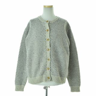 ウールリッチ(WOOLRICH)の【WOOLRICH】80s バーズアイニット長袖カーディガン(カーディガン)