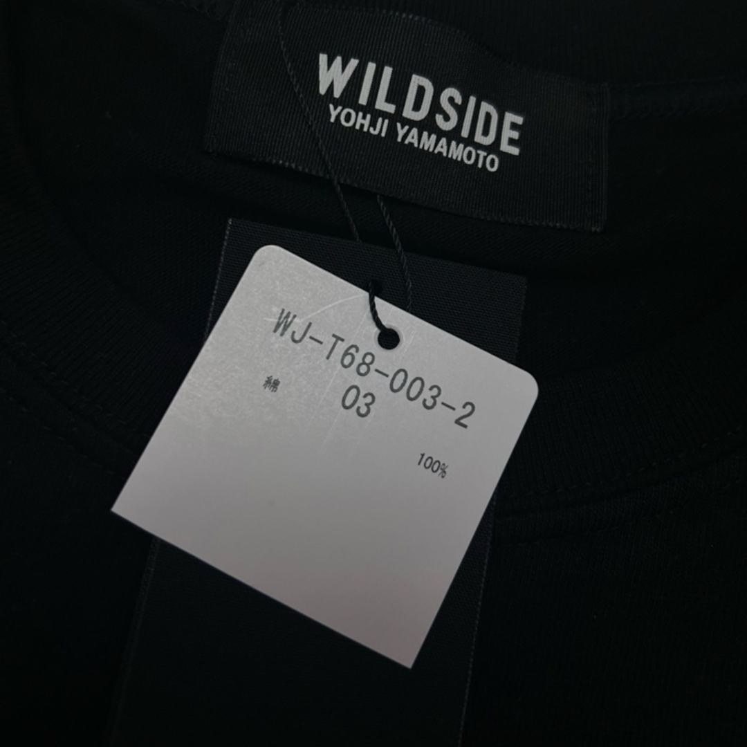 Yohji Yamamoto(ヨウジヤマモト)のWILDSIDE YOHJI YAMAMOTO ROKUROKUBI Tシャツ メンズのトップス(Tシャツ/カットソー(半袖/袖なし))の商品写真