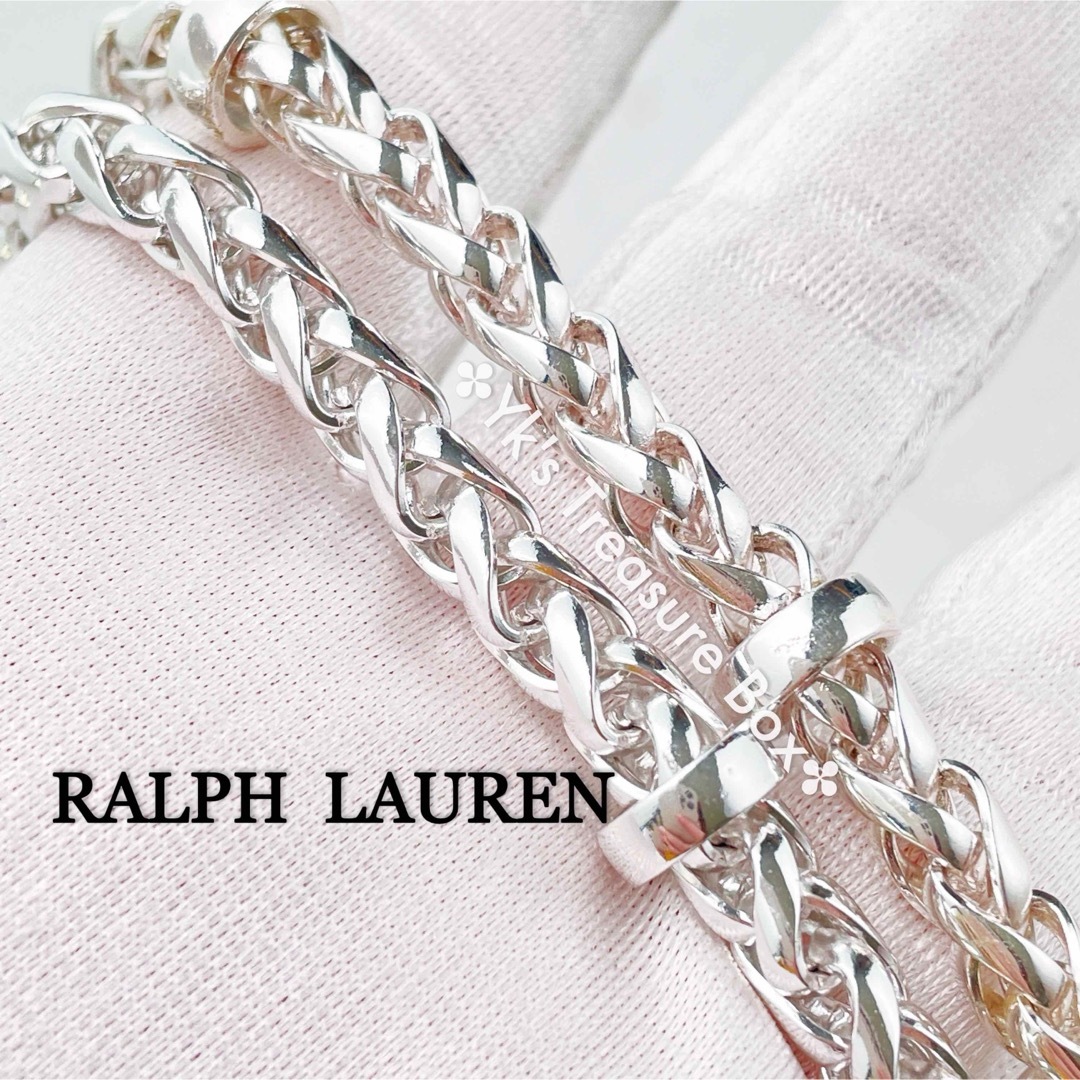 Ralph Lauren(ラルフローレン)のS112/RALPH LAUREN/シルバーチェーンブレスレット レディースのアクセサリー(ブレスレット/バングル)の商品写真