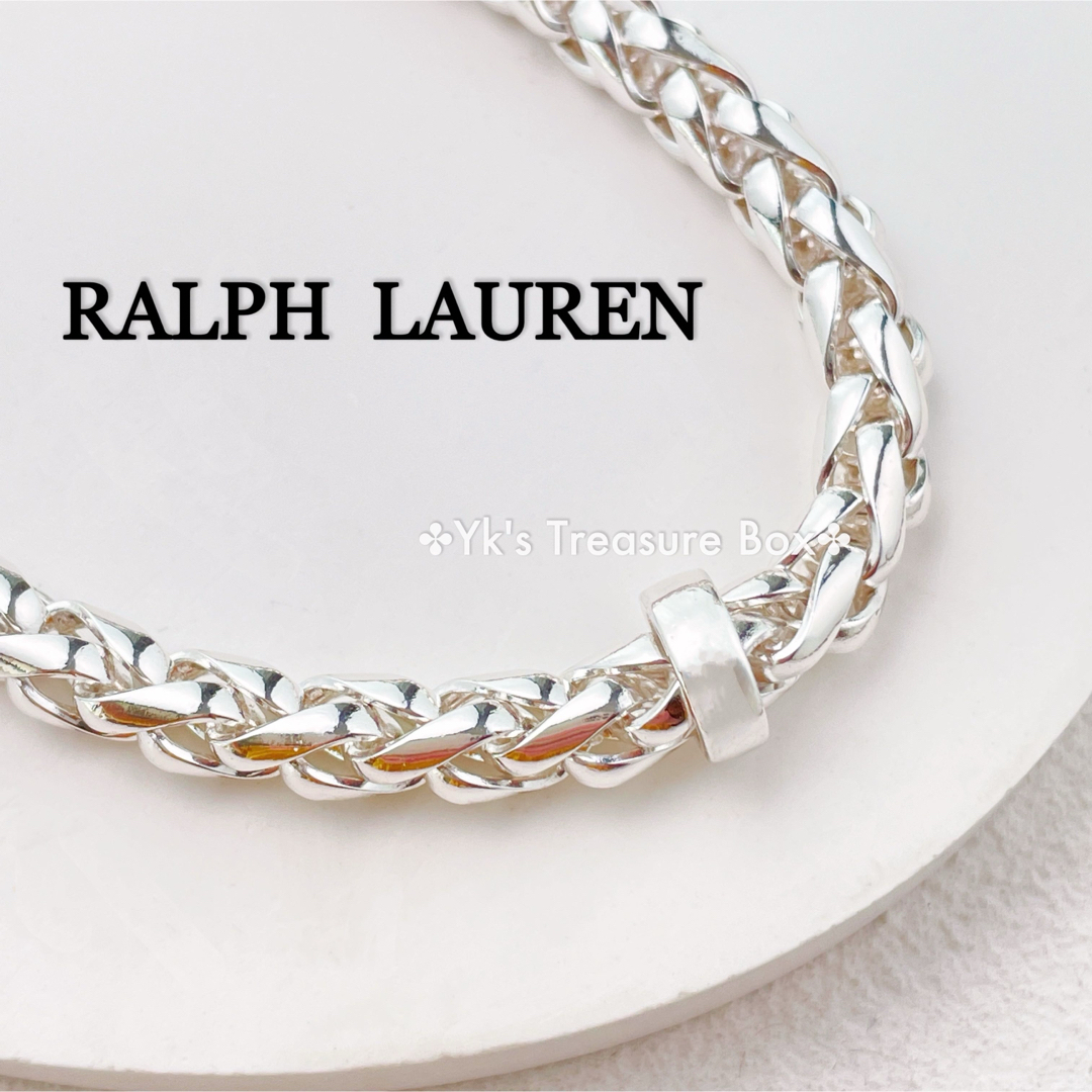 Ralph Lauren(ラルフローレン)のS112/RALPH LAUREN/シルバーチェーンブレスレット レディースのアクセサリー(ブレスレット/バングル)の商品写真
