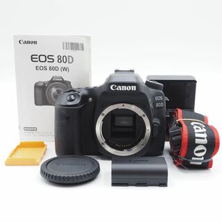 ★美品★ Canon キヤノン デジタル一眼レフカメラ EOS 80D ボディ (デジタル一眼)