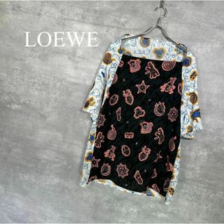 『LOEWE』ロエベ (ONE SIZE) ドルマンスリーブ 半袖シャツ