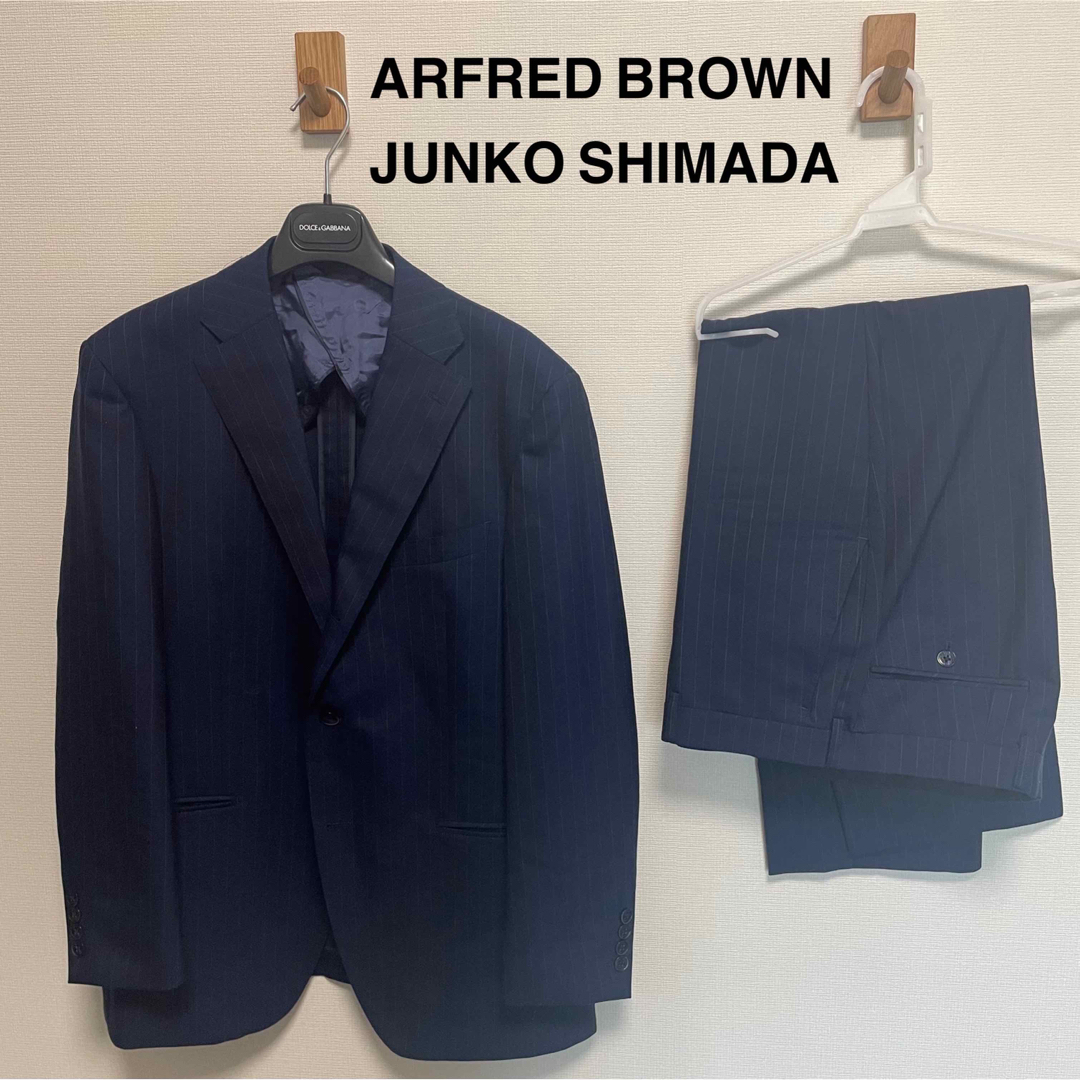 高級生地　ARFRED BROWN × JUNKO SHIMADA セットアップ メンズのスーツ(セットアップ)の商品写真