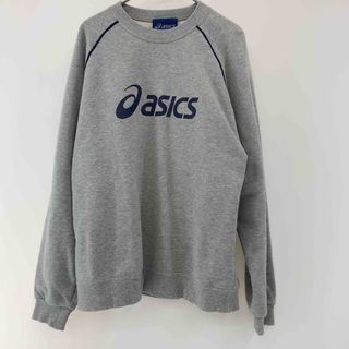 asics アシックス トレーナー グレー シンプル スポーツ  レディース スウェット