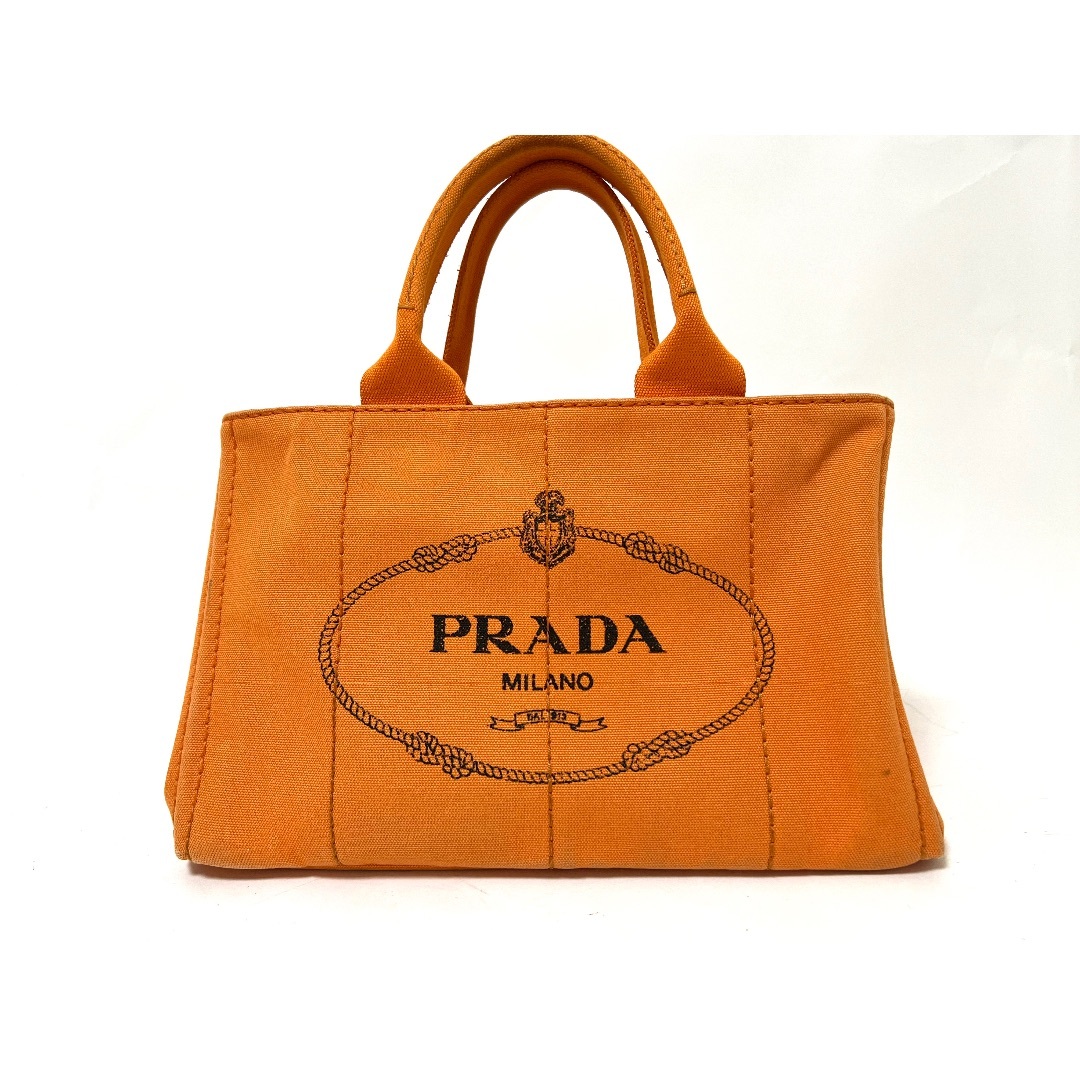 PRADA(プラダ)のPRADA プラダ カナパ CANAPA  トートバッグ ハンドバッグ PAPAYA オレンジ BN1877 レディースのバッグ(トートバッグ)の商品写真