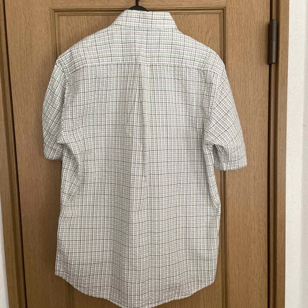 紳士半袖チェックシャツ　カイタックファミリー メンズのトップス(シャツ)の商品写真