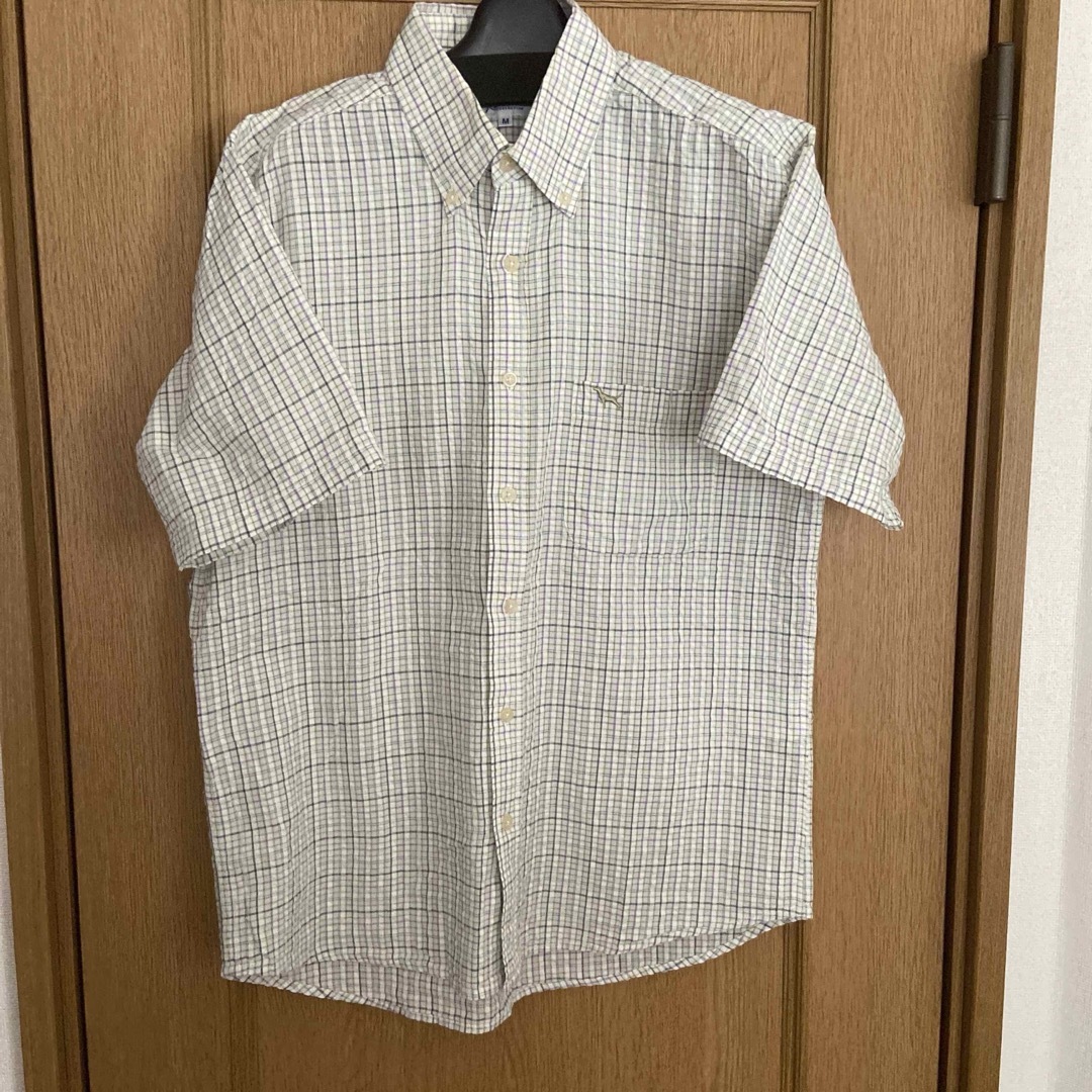 紳士半袖チェックシャツ　カイタックファミリー メンズのトップス(シャツ)の商品写真
