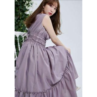 ハーリップトゥ(Her lip to)のハーリップトゥ Riviera Double Bow Dress(ロングワンピース/マキシワンピース)