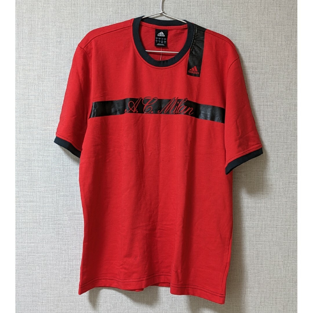 adidas(アディダス)の【未使用】ACミラン　Tシャツ メンズのトップス(Tシャツ/カットソー(半袖/袖なし))の商品写真