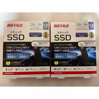 バッファロー(Buffalo)のBUFFALO SSD-SCT1.0U3-BA 2台(PC周辺機器)