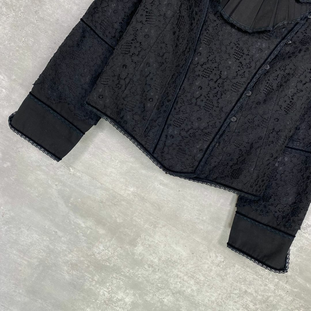 【高品質】 GUCCI - 『GUCCI』グッチ (40) フリルレースブラウスの通販 by トップス