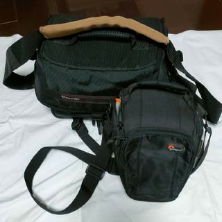 カメラバッグ　２種(ターマック.Lowepro)(ショルダーバッグ)