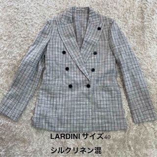 LARDINI - サイズ40 LARDINIラルディーニ　テーラードジャケット　ダブル　レディース