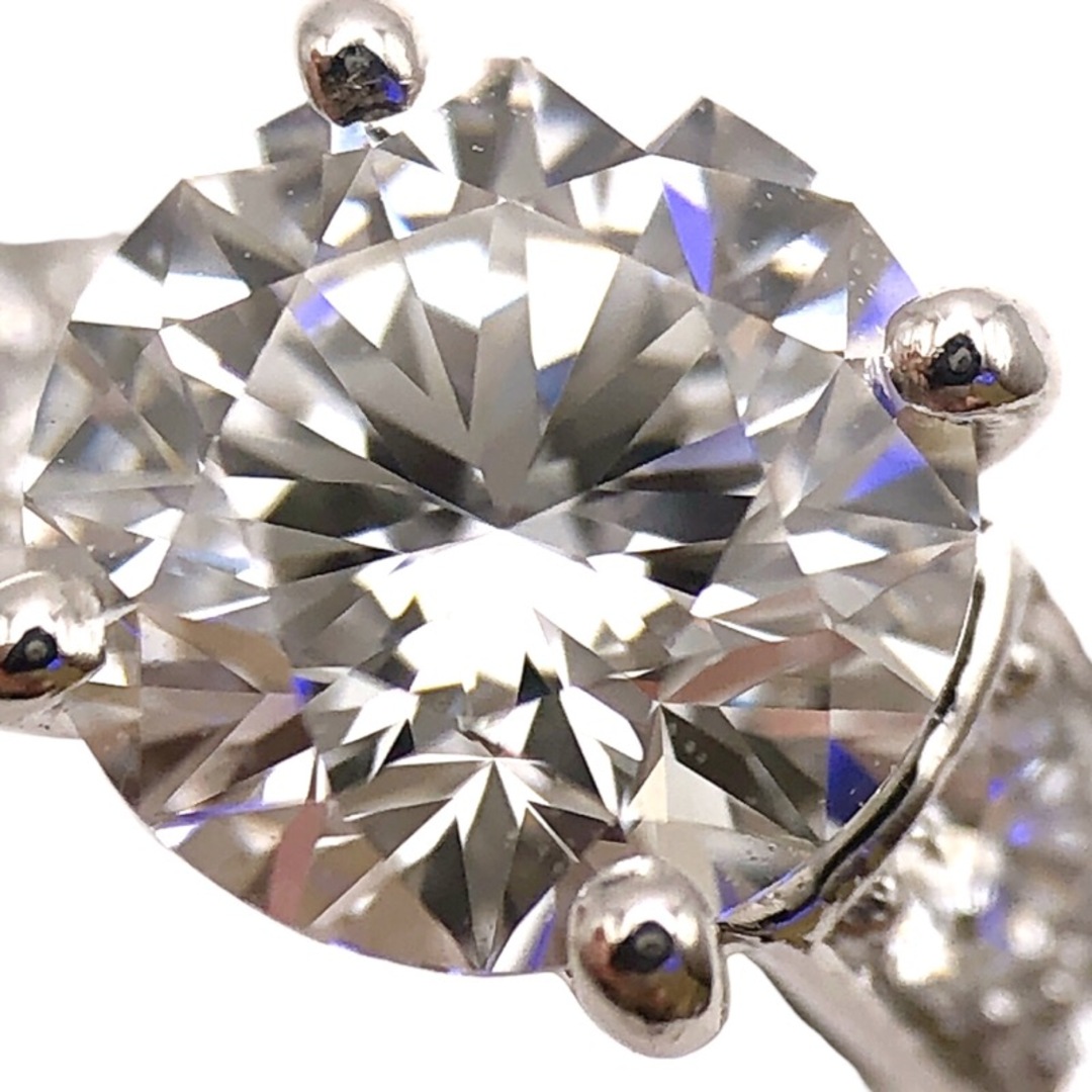 Van Cleef & Arpels(ヴァンクリーフアンドアーペル)の　ヴァンクリーフ＆アーペル Van Cleef & Arpels ロマンスソリティアダイヤリング　#50 Pt950/ダイヤモンド ジュエリー レディースのアクセサリー(リング(指輪))の商品写真