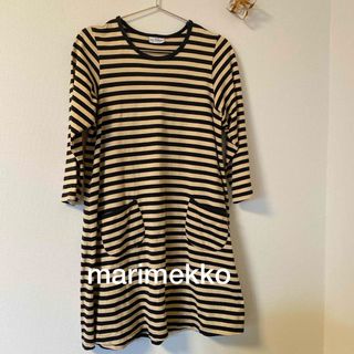 マリメッコ(marimekko)のmarimekko ボーダーチュニック 160(チュニック)