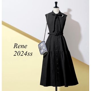ルネ(René)の新品未使用 今期2024年 Rene♡ デニムロングワンピース(ロングワンピース/マキシワンピース)