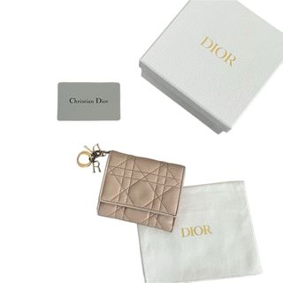 クリスチャンディオール(Christian Dior)の早い者勝ち Dior ディオール カナージュ ロータスウォレット 三つ折り財布 (財布)