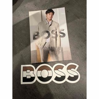 ボス(BOSS)のBOSS 大谷翔平　ステッカー　ポストカード(野球/サッカーゲーム)